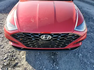 2021 Hyundai Sonata SEL with VIN KMHL64JA9MA166653, listed as a Copart auction lot 43030605 with 42,849 mi miles and Salvage Title. Bid and sale history available at carsss.com. Image 13.
