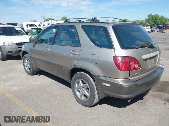1999 Lexus RX 300 with VIN JT6HF10U9X0080216, listed as a IAAI auction lot 42219637 with 248,595 mi miles and . Bid and sale history available at DreamBid. Image 3.