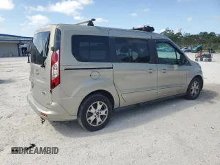 2015 Ford Transit Connect XLT with VIN NM0GS9F77F1185066, listed as a Copart auction lot 52049115 with 85,359 mi miles and Salvage title. Bid and sale history available at DreamBid. Image 3.
