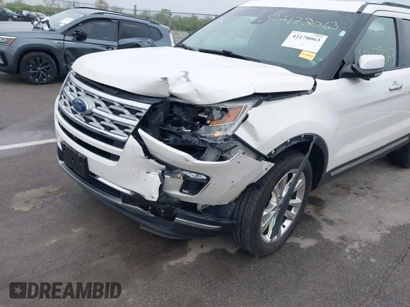 2018 Ford Explorer Limited с VIN 1FM5K8FH4JGC57680, выставлен на аукционе IAAI как лот 42178063 с пробегом 94 821 миль миль и . История ставок и продаж доступна на DreamBid. Изображение 6.