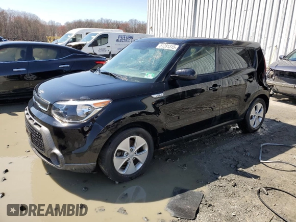 2016 Kia Soul with VIN KNDJN2A2XG7374487, listed as a Copart auction lot 51281315 with 84,317 mi miles and Salvage Title. Bid and sale history available at carsss.com. Image 1.