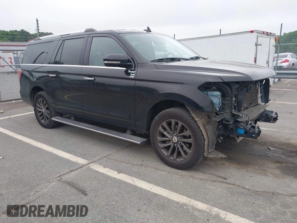 2020 Ford Expedition Max Limited with VIN 1FMJK1KT8LEA11679, listed as a IAAI auction lot 42069709 with 106,112 mi miles and . Bid and sale history available at DreamBid. Image 1.