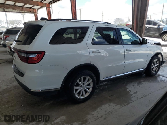 2015 Dodge Durango Limited with VIN 1C4RDHDG1FC800945, listed as a Copart auction lot 53550525 with 122,330 mi miles and Salvage Title. Bid and sale history available at carsss.com. Image 3.