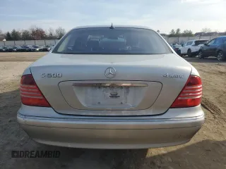 2006 Mercedes-Benz S 500 with VIN WDBNG84JX6A481931, listed as a Copart auction lot 86272004 with 69,597 mi miles and Salvage title. Bid and sale history available at DreamBid. Image 6.