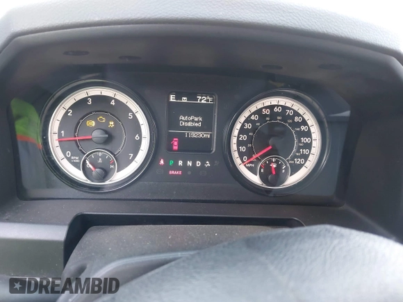 2018 Ram 1500 Tradesman with VIN 1C6RR7FT6JS328138, listed as a IAAI auction lot 41801702 with 119,230 mi miles and . Bid and sale history available at DreamBid. Image 7.