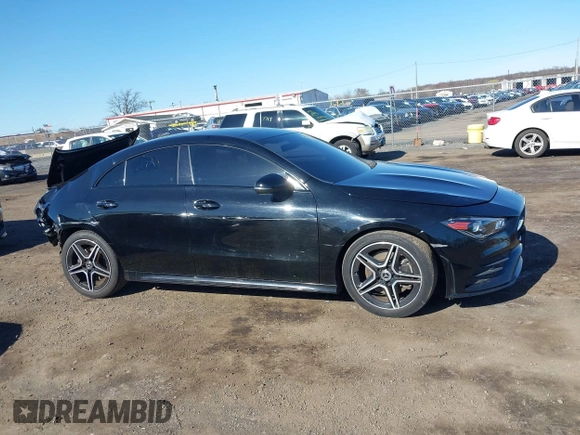 2020 Mercedes-Benz CLA 250 with VIN W1K5J4HBXLN127562, listed as a IAAI auction lot 41821794 with 45,296 mi miles and . Bid and sale history available at DreamBid. Image 13.