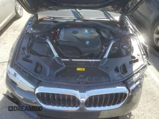 2023 BMW 5 Series 530e with VIN WBA13AG00PCL24045, listed as a Copart auction lot 84961634 with Not provided miles and Salvage title. Bid and sale history available at DreamBid. Image 11.