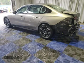 2024 BMW 5 Series 530i with VIN WBA43FJ0XRCS74003, listed as a Copart auction lot 43703145 with 7,942 mi miles and Clean Title. Bid and sale history available at carsss.com. Image 2.