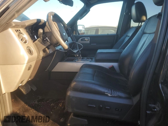 2014 Ford Expedition EL Limited with VIN 1FMJK2A52EEF23627, listed as a Copart auction lot 86746504 with 129,294 mi miles and Salvage Title. Bid and sale history available at carsss.com. Image 7.