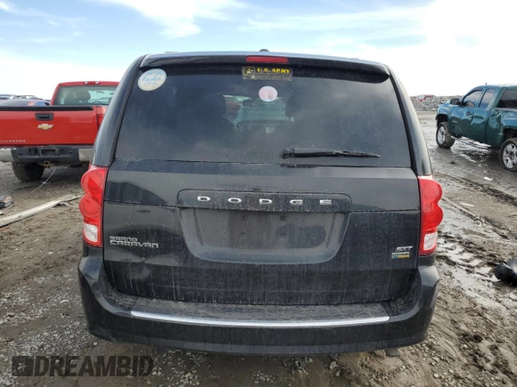 2017 Dodge Grand Caravan SXT with VIN 2C4RDGCG0HR589517, listed as a Copart auction lot 46526085 with 141,263 mi miles and Salvage Title. Bid and sale history available at DreamBid. Image 6.