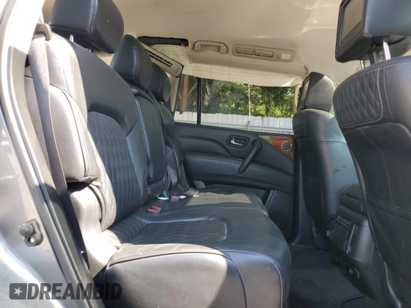 2018 Infiniti QX80 with VIN JN8AZ2ND7J9840781, listed as a Copart auction lot 66780154 with 124,351 mi miles and Salvage Title. Bid and sale history available at carsss.com. Image 11.