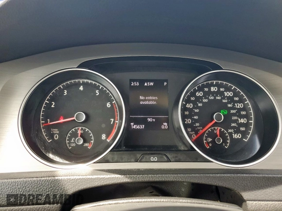 2017 Volkswagen Golf S с VIN 3VW217AU8HM042454, выставлен на аукционе Copart как лот 57102685 с пробегом 145 637 миль миль и Списание • Salvage title. История ставок и продаж доступна на DreamBid. Изображение 9.