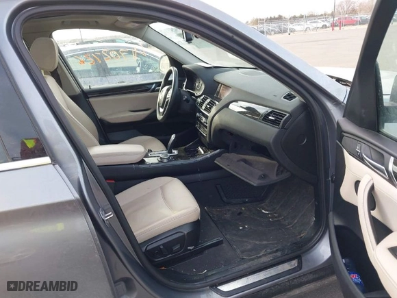2016 BMW X3 xDrive28i with VIN 5UXWX9C53G0D88404, listed as a IAAI auction lot 41702726 with 102,325 mi miles. Bid and sale history available at carsss.com. Image 5.