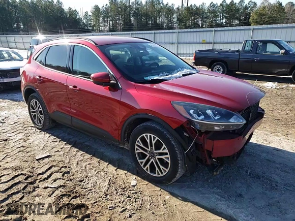 2021 Ford Escape SEL with VIN 1FMCU9H6XMUA60859, listed as a Copart auction lot 87805975 with 84,706 mi miles and Salvage Title. Bid and sale history available at carsss.com. Image 12.