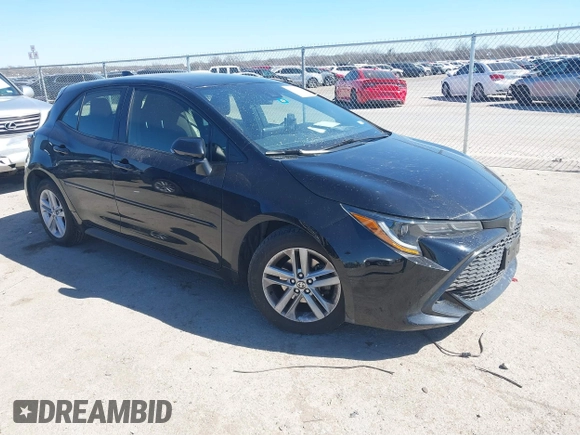 2021 Toyota Corolla SE with VIN JTND4MBE3M3144552, listed as a IAAI auction lot 41699317 with 57,309 mi miles and . Bid and sale history available at DreamBid. Image 1.