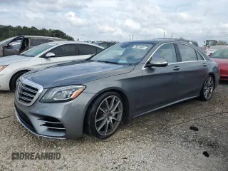 2019 Mercedes-Benz S-Class S 560 with VIN WDDUG8DB5KA484242, listed as a Copart auction lot 76618694 with 45,791 mi miles and Salvage Title. Bid and sale history available at carsss.com. Image 1.