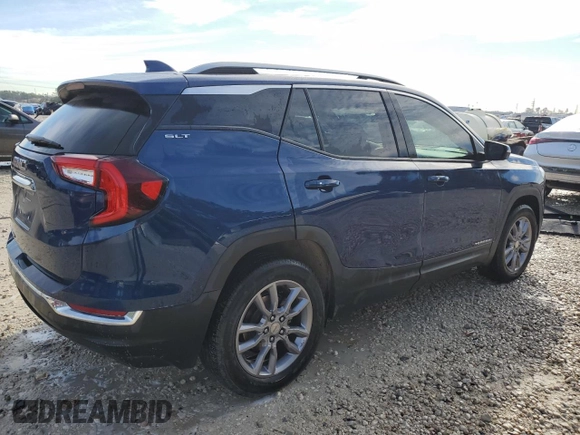 2022 GMC Terrain SLT with VIN 3GKALPEV2NL128702, listed as a Copart auction lot 88987685 with 72,322 mi miles and Clean Title. Bid and sale history available at carsss.com. Image 3.