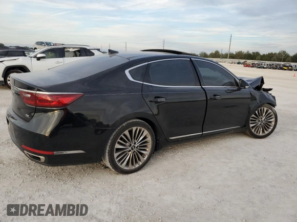 2017 Kia Cadenza Limited with VIN KNALC4J18H5069923, listed as a Copart auction lot 84475144 with 36,157 mi miles and Salvage Title. Bid and sale history available at carsss.com. Image 3.