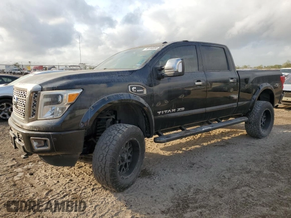 2017 Nissan Titan XD SV with VIN 1N6BA1F4XHN545902, listed as a Copart auction lot 78196694 with 160,942 mi miles and Clean Title. Bid and sale history available at carsss.com. Image 1.