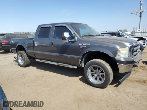 2006 Ford F-250 XL with VIN 1FTSW21P56EC28375, listed as a Copart auction lot 59995265 with 203,104 mi miles and Salvage title. Bid and sale history available at DreamBid. Image 4.
