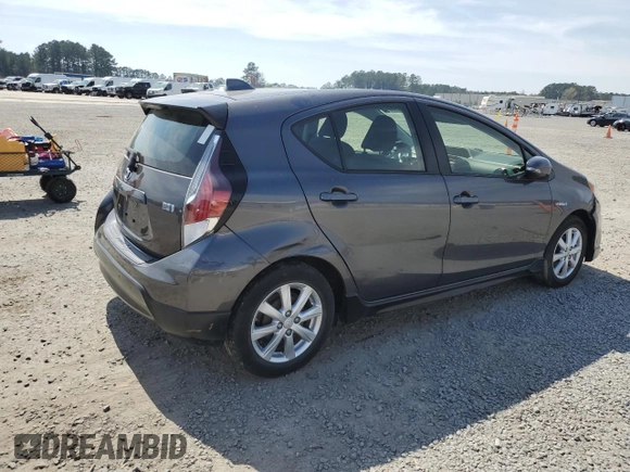 2017 Toyota Prius One with VIN JTDKDTB33H1592019, listed as a Copart auction lot 49710325 with 80,861 mi miles and Salvage Title. Bid and sale history available at carsss.com. Image 3.