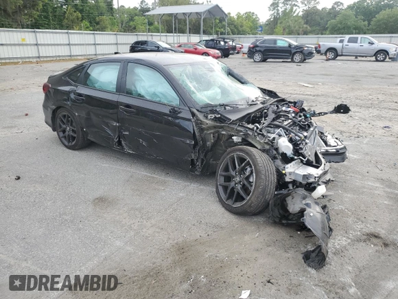 2025 Honda Civic Sport z VIN 2HGFE2F50SH568680, wystawiony jako Copart lot #54126165 z przebiegiem Nie podano mil oraz Szkoda całkowita • Salvage title. Historia ofert i sprzedaży dostępna na DreamBid. Obrazek 4.