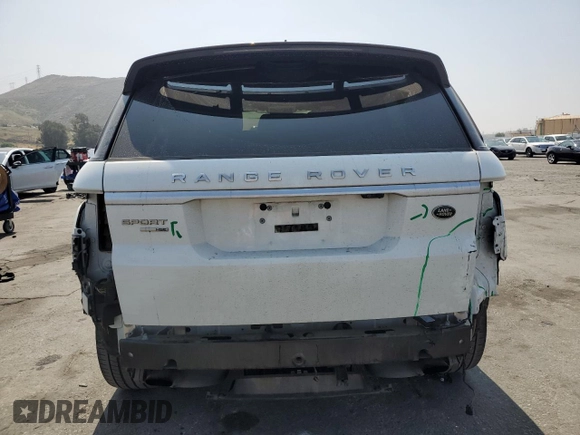 2019 Land Rover Range Rover Sport HSE with VIN SALWR2RV6KA847282, listed as a Copart auction lot 55673065 with 52,261 mi miles and Salvage title. Bid and sale history available at DreamBid. Image 6.