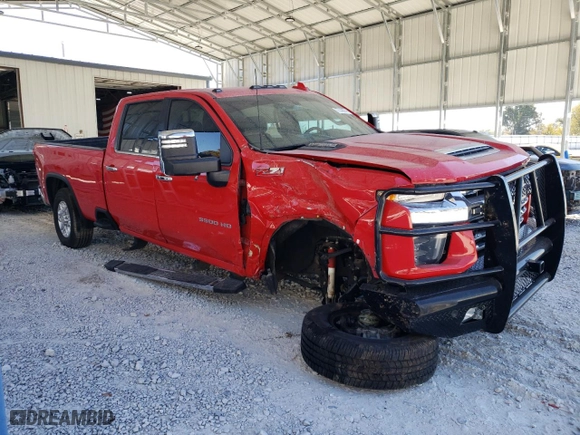 2022 Chevrolet Silverado 3500HD LTZ with VIN 1GC4YUEYXNF362812, listed as a Copart auction lot 77538574 with 51,865 mi miles and Salvage Title. Bid and sale history available at carsss.com. Image 4.