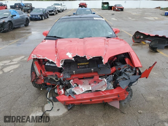 1998 Pontiac Firebird Formula with VIN 2G2FV22GXW2225815, listed as a Copart auction lot 81240614 with 57,626 mi miles and Salvage title. Bid and sale history available at DreamBid. Image 5.