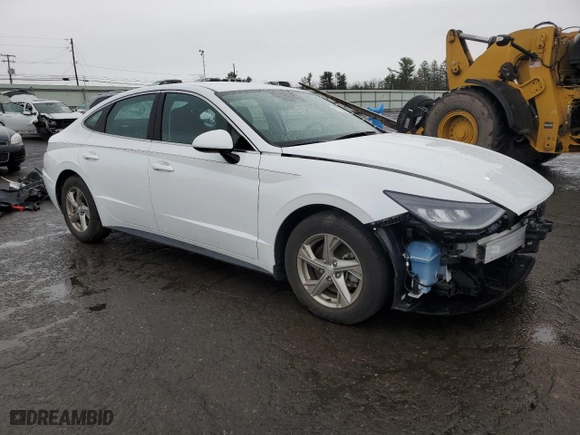 2022 Hyundai Sonata SE with VIN 5NPEG4JA5NH133217, listed as a Copart auction lot 51746425 with 19,707 mi miles and Salvage Title. Bid and sale history available at carsss.com. Image 4.