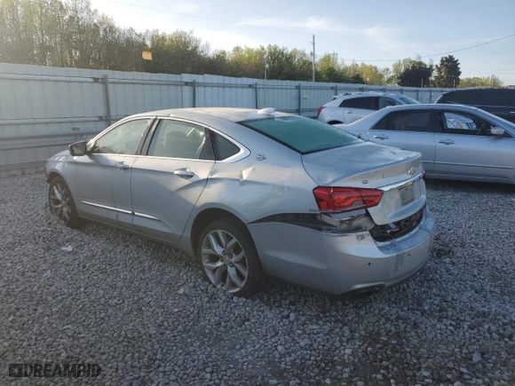 2018 Chevrolet Impala Premier with VIN 2G1125S37J9134040, listed as a Copart auction lot 52231185 with 0 mi miles and Clean Title. Bid and sale history available at carsss.com. Image 2.