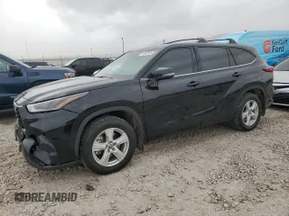 2021 Toyota Highlander L z VIN 5TDBZRBHXMS529092, wystawiony jako Copart lot #51092385 z przebiegiem 61 606 mil mil oraz Szkoda całkowita • Salvage title. Historia ofert i sprzedaży dostępna na DreamBid. Obrazek 1.