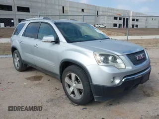 2011 GMC Acadia SLT1 with VIN 1GKKRRED7BJ288342, listed as a IAAI auction lot 42744707 with 140,693 mi miles and . Bid and sale history available at DreamBid. Image 1.