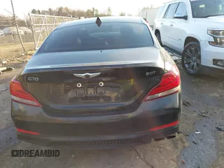 2019 Genesis G70 Advanced with VIN KMTG64LA7KU027220, listed as a IAAI auction lot 41133708 with 50,987 mi miles and . Bid and sale history available at DreamBid. Image 16.
