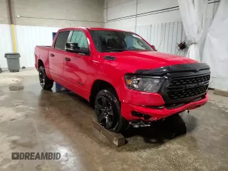 2024 Ram 1500 Big Horn z VIN 1C6SRFFT9RN211126, wystawiony jako Copart lot #52388145 z przebiegiem 15 020 mil mil oraz Szkoda całkowita • Salvage title. Historia ofert i sprzedaży dostępna na DreamBid. Obrazek 14.