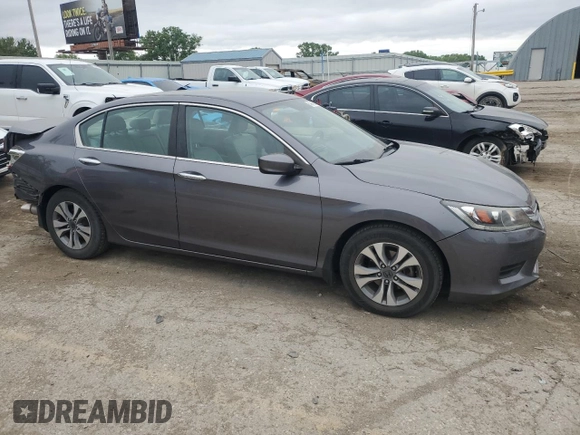 2014 Honda Accord LX z VIN 1HGCR2F32EA045573, wystawiony jako Copart lot #54949005 z przebiegiem 202 231 mil mil oraz Szkoda całkowita • Salvage title. Historia ofert i sprzedaży dostępna na DreamBid. Obrazek 4.