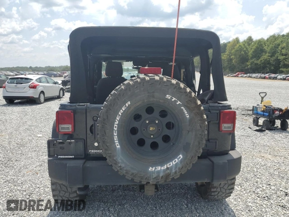 2016 Jeep Wrangler Sport with VIN 1C4AJWAG1GL145444, listed as a Copart auction lot 69222634 with 91,510 mi miles and Salvage Title. Bid and sale history available at carsss.com. Image 6.
