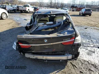 2018 BMW 7 Series 740e xDrive iPerformance with VIN WBA7J2C57JG938498, listed as a Copart auction lot 36909604 with 0 mi miles. Bid and sale history available at carsss.com. Image 6.