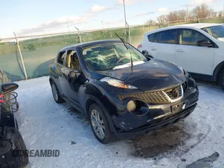 2011 Nissan Juke SL with VIN JN8AF5MV3BT012705, listed as a IAAI auction lot 41298215 with 143,951 mi miles. Bid and sale history available at carsss.com. Image 1.