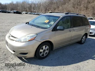 2008 Toyota Sienna CE with VIN 5TDZK23C58S169877, listed as a Copart auction lot 48789775 with 213,095 mi miles and Clean Title. Bid and sale history available at carsss.com. Image 1.