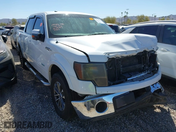 2012 Ford F-150 XL with VIN 1FTFW1CT9CFC02907, listed as a IAAI auction lot 41676633 with 126,192 mi miles. Bid and sale history available at carsss.com. Image 1.