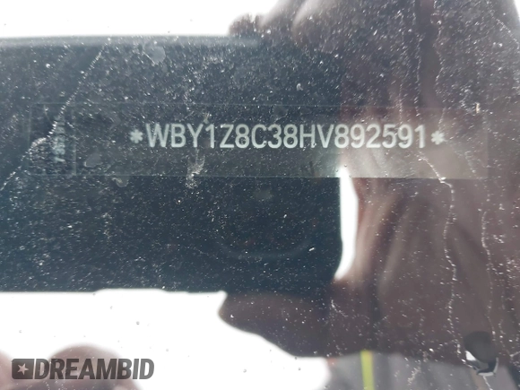 2017 BMW i3 z VIN WBY1Z8C38HV892591, wystawiony jako IAAI lot #42009374 z przebiegiem 41 091 mil mil oraz . Historia ofert i sprzedaży dostępna na DreamBid. Obrazek 9.