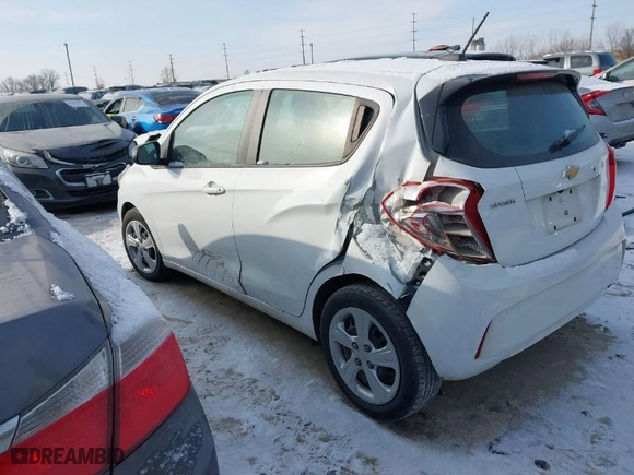 2021 Chevrolet Spark LS with VIN KL8CB6SA0MC711288, listed as a IAAI auction lot 41392349 with 111,534 mi miles. Bid and sale history available at carsss.com. Image 3.
