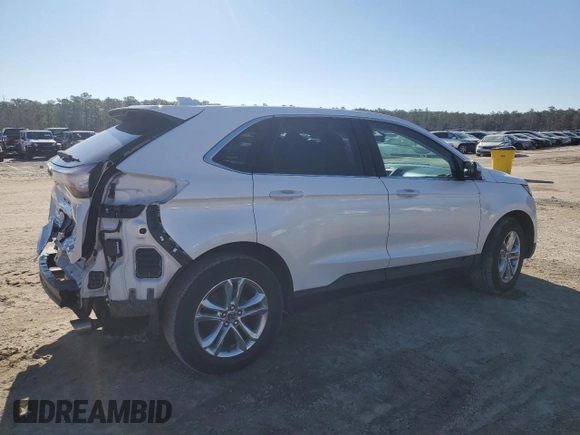 2015 Ford Edge SEL with VIN 2FMTK4J9XFBB59395, listed as a Copart auction lot 45499355 with 144,407 mi miles and Clean Title. Bid and sale history available at carsss.com. Image 3.