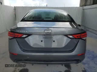 2025 Nissan Sentra S z VIN 3N1AB8BV1SY228929, wystawiony jako Copart lot #58368595 z przebiegiem 11 772 mil mil oraz Czysty tytuł • Clean title. Historia ofert i sprzedaży dostępna na DreamBid. Obrazek 6.