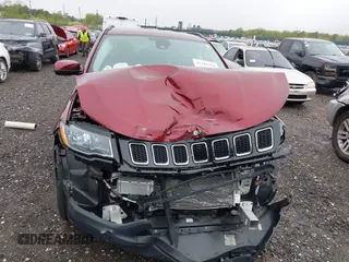 2021 Jeep Compass Latitude with VIN 3C4NJDBB1MT597693, listed as a IAAI auction lot 42187958 with 10,454 mi miles and . Bid and sale history available at DreamBid. Image 11.