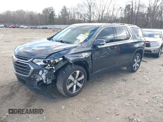 2021 Chevrolet Traverse LT z VIN 1GNERHKW7MJ212137, wystawiony jako IAAI lot #41420829 z przebiegiem 100 371 mil mil oraz . Historia ofert i sprzedaży dostępna na DreamBid. Obrazek 2.