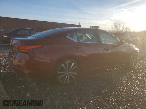 2020 Nissan Altima SR with VIN 1N4AL4CV6LC138418, listed as a Copart auction lot 83537514 with 139,674 mi miles and Salvage Title. Bid and sale history available at carsss.com. Image 3.