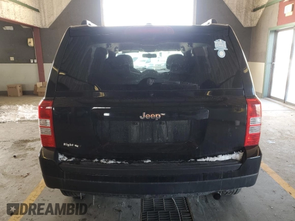 2017 Jeep Patriot Sport SE with VIN 1C4NJPBAXHD146170, listed as a Copart auction lot 46044275 with 164,663 mi miles and Clean Title. Bid and sale history available at carsss.com. Image 6.