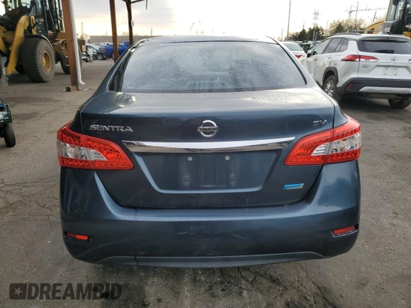 2014 Nissan Sentra SV with VIN 3N1AB7AP1EY254819, listed as a Copart auction lot 51493125 with 73,558 mi miles and Salvage Title. Bid and sale history available at DreamBid. Image 6.